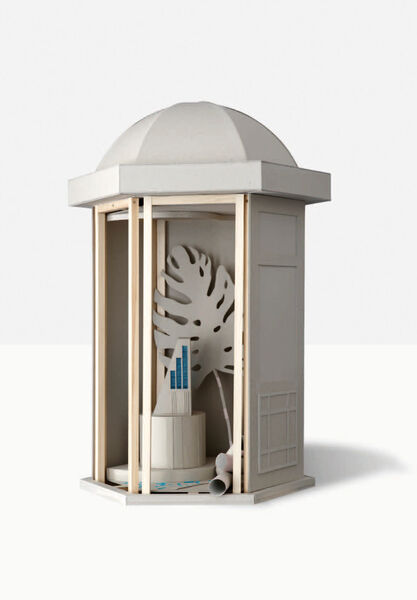 Kristin Wenzel | Sculpture model for a pavillon #2 1